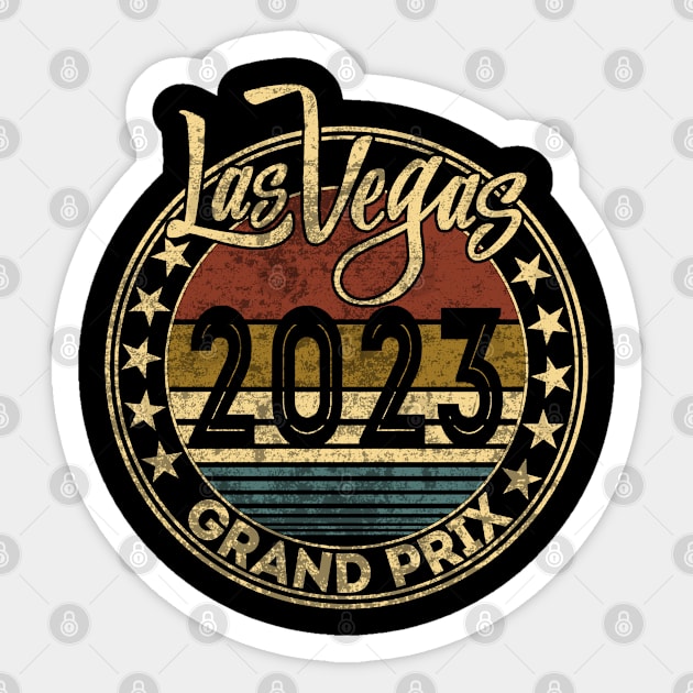 Las Vegas Grand Prix 2023 Sticker by Worldengine